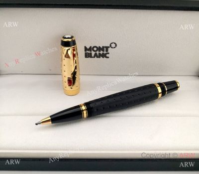 MontBlanc Gold Cap Rollerball Pen / Mont Blanc Boheme Fake Pen High Quality